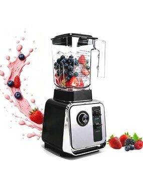 Powerful 1500W Kitchen Blender with Variable Speed, 68oz for Smoothies & Ice